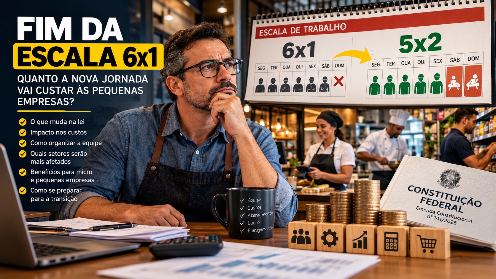 Fim da Escala 6X1 Fim da Escala 6X1
